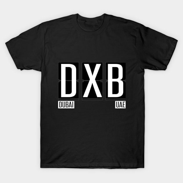 DXB - Dubai Souvenir or Gift Shirt Apparel T-Shirt by HopeandHobby